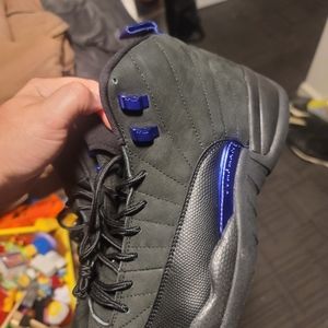 Black and purple shoes size 13